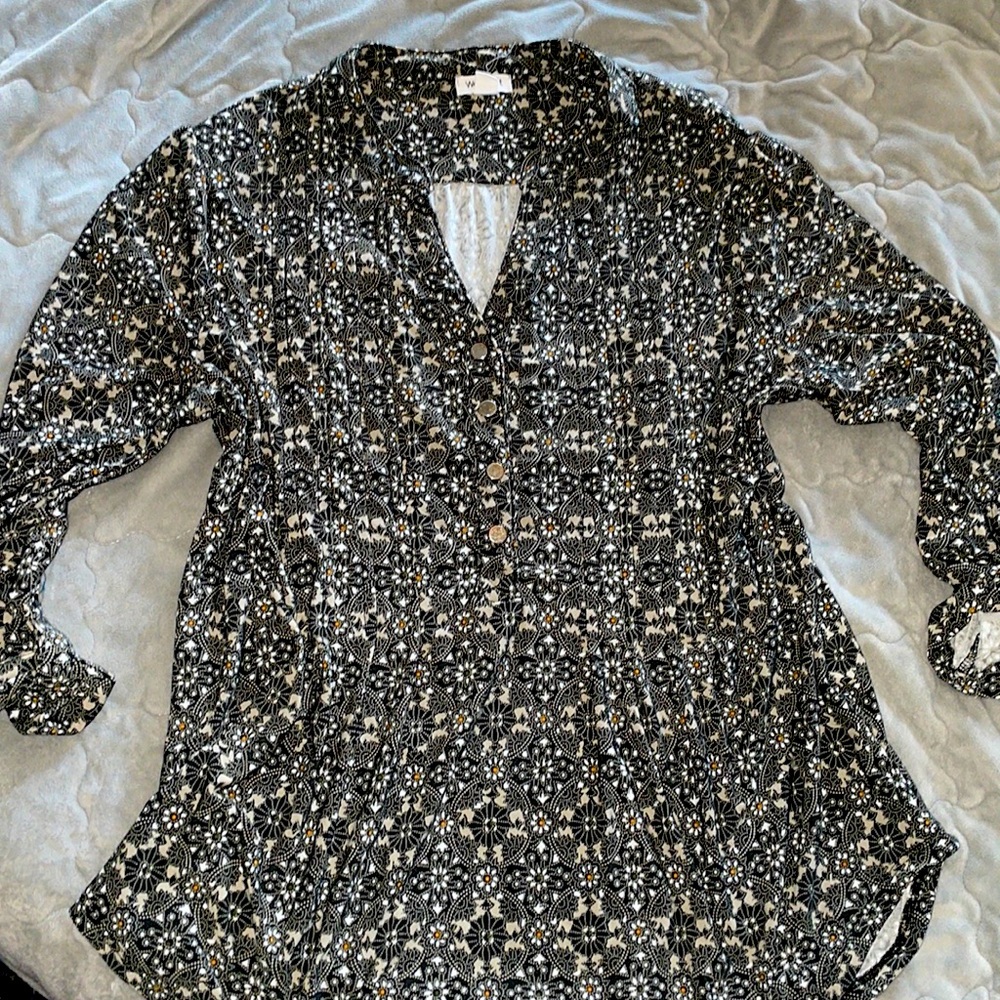 Printed blouse
